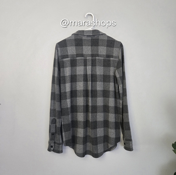 Quince Stretch Sweater Fleece Shirt - Picture 4 of 6